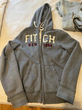 Abercrombie distressed hoodie XXL